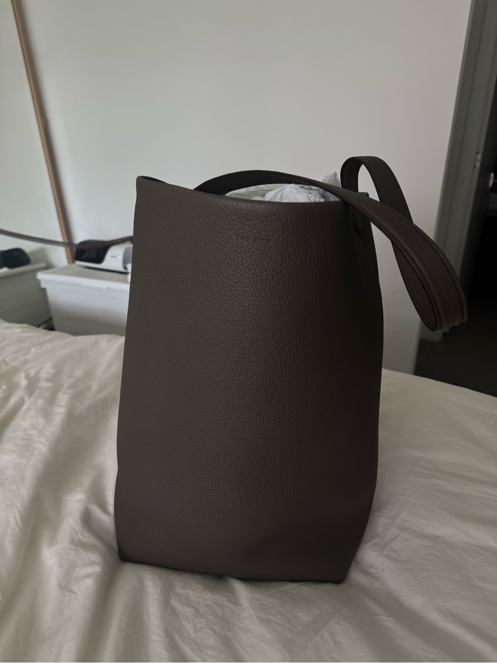 The Row Park Tote Large Elephant Grey